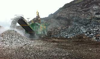 کوه ماشین آلات سنگ شکن سنگ معدن